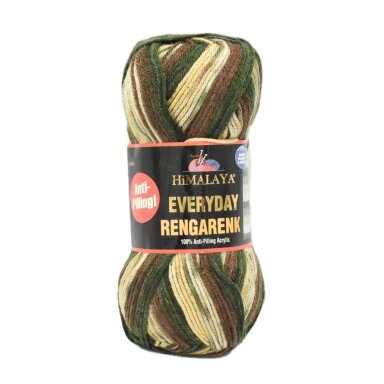 HİMALAYA Everyday Rengarenk, 100g., 250m. HİMALAYA Everyday Rengarenk, 100g., 250m.