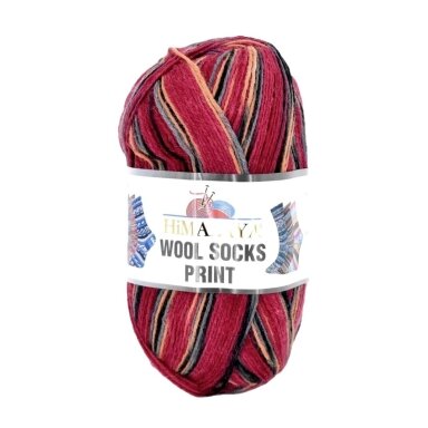 HİMALAYA Wool Socks Print, 100g., 400m.