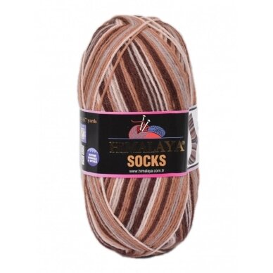 Himalaya Socks,  100g., 400m.