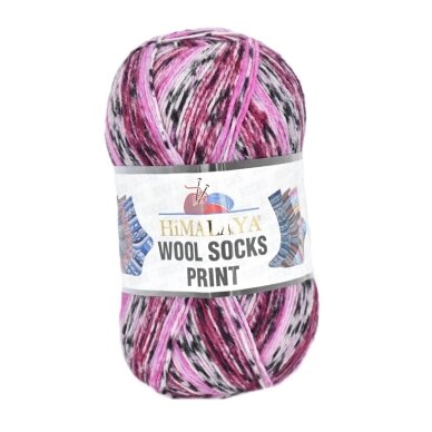 Himalaya Wool Socks Print, 100g., 400m.