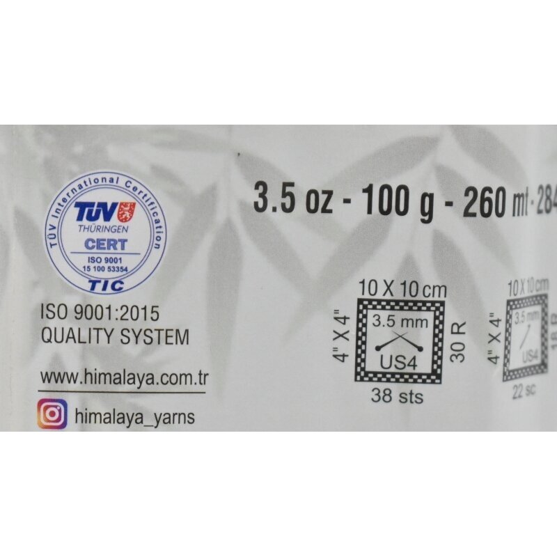 HiMALAYA Everyday Bambus, 100g., 260m. 1