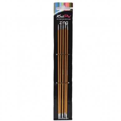 KnitPro Zing virbalai kojinėms, 3.5mm KnitPro Zing virbalai kojinėms, 3.5mm