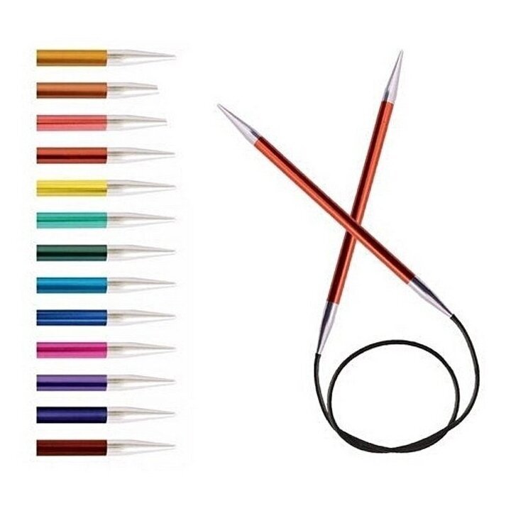 KnitPro Zing ,Circular Knitting Needles, 2 mm., 100 cm KnitPro Zing ,Circular Knitting Needles, 2 mm., 100 cm