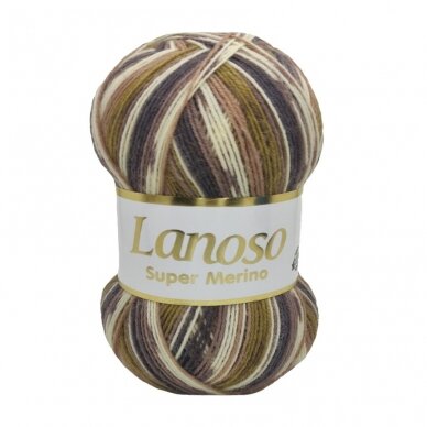 Lanoso Super Merino, 100g., 400m. Lanoso Super Merino, 100g., 400m.