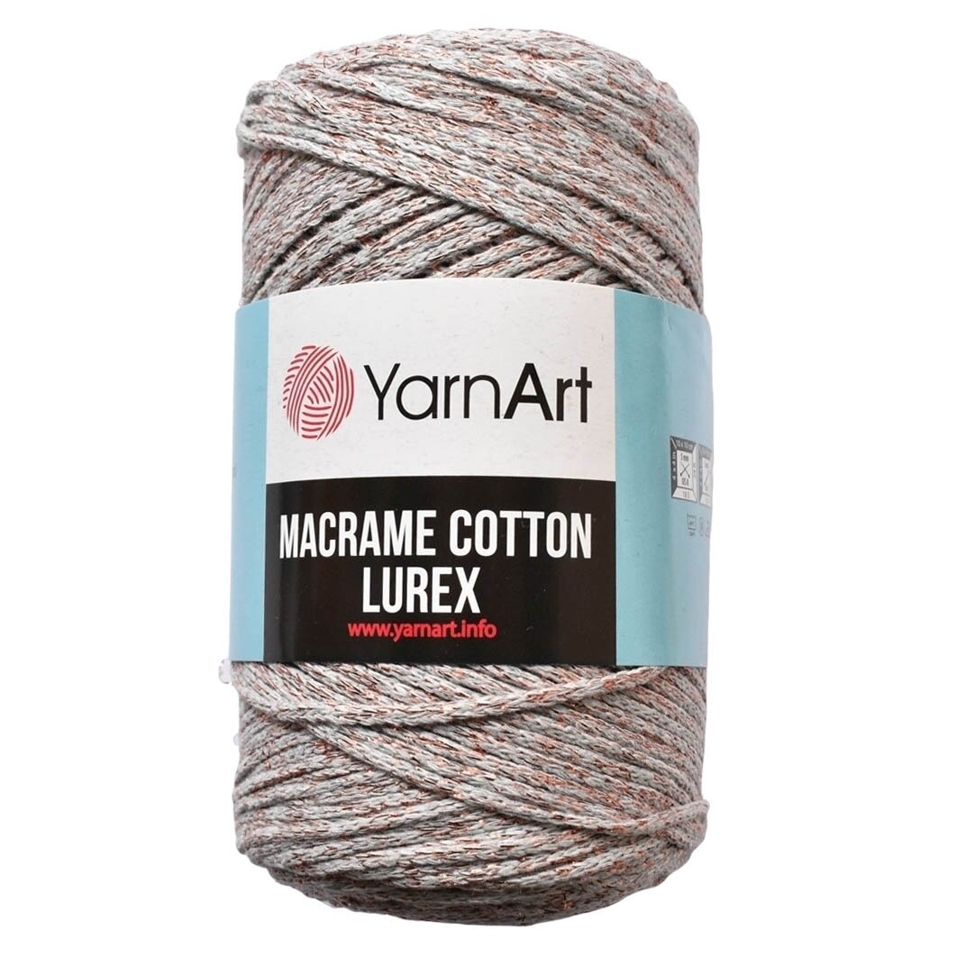 Macrame Cotton Lurex, 250g., 205m. Macrame Cotton Lurex, 250g., 205m.