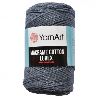 Macrame Cotton Lurex, 250g., 205m.