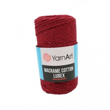 Macrame Cotton Lurex, 250g., 205m. Macrame Cotton Lurex, 250g., 205m.