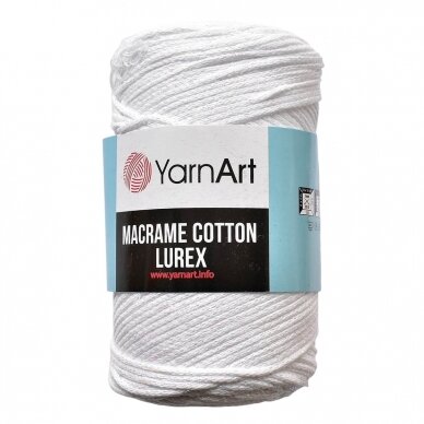 Macrame Cotton Lurex, 250g., 205m. Macrame Cotton Lurex, 250g., 205m.