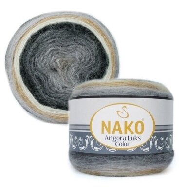 Nako Angora Luks Color 81914, 150g., 810m.