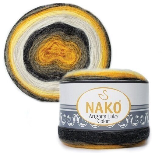 Nako Angora Luks Color 81908, 150g., 810m. Nako Angora Luks Color 81908, 150g., 810m.
