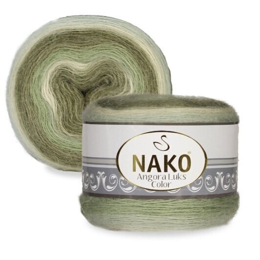 Nako Angora Luks Color 82361, 150g., 810m. Nako Angora Luks Color 82361, 150g., 810m.