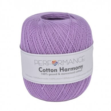Performance Yarn Cotton Harmony, 100g., 560m. Performance Yarn Cotton Harmony, 100g., 560m.