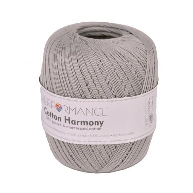 Performance Yarn Cotton Harmony, 100g., 560m. Performance Yarn Cotton Harmony, 100g., 560m.