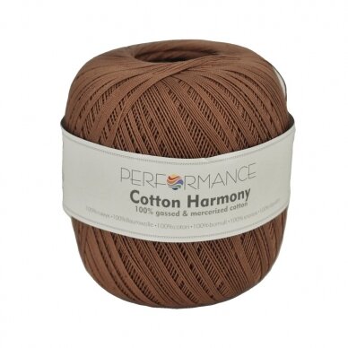 Performance Yarn Cotton Harmony, 100g., 560m. Performance Yarn Cotton Harmony, 100g., 560m.
