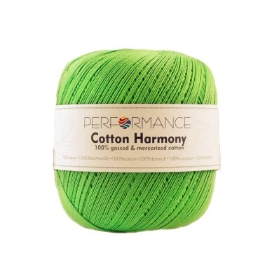Performance Yarn Cotton Harmony, 100g., 560m. Performance Yarn Cotton Harmony, 100g., 560m.