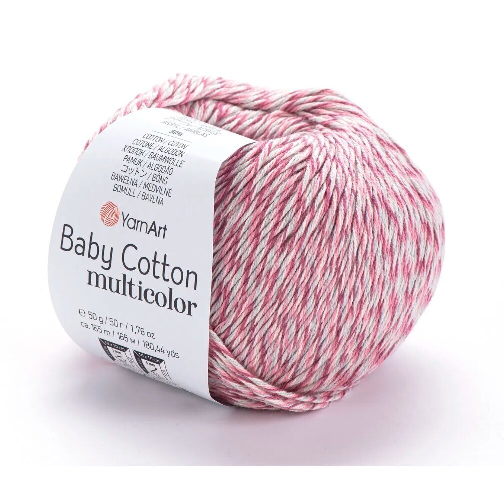 YarnArt Baby Cotton Multicolor, 50g., 165m. YarnArt Baby Cotton Multicolor, 50g., 165m.