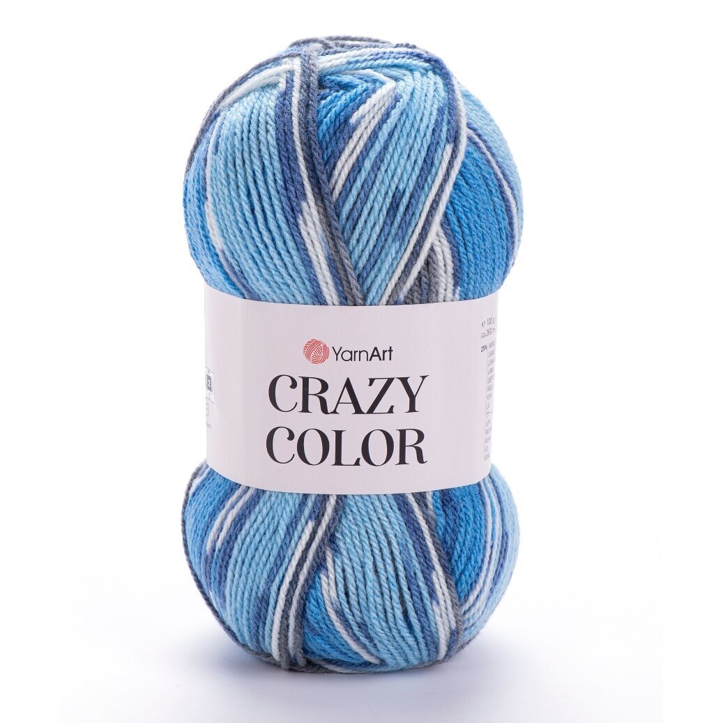 YarnArt Crazy Color, 100g., 260m. YarnArt Crazy Color, 100g., 260m.