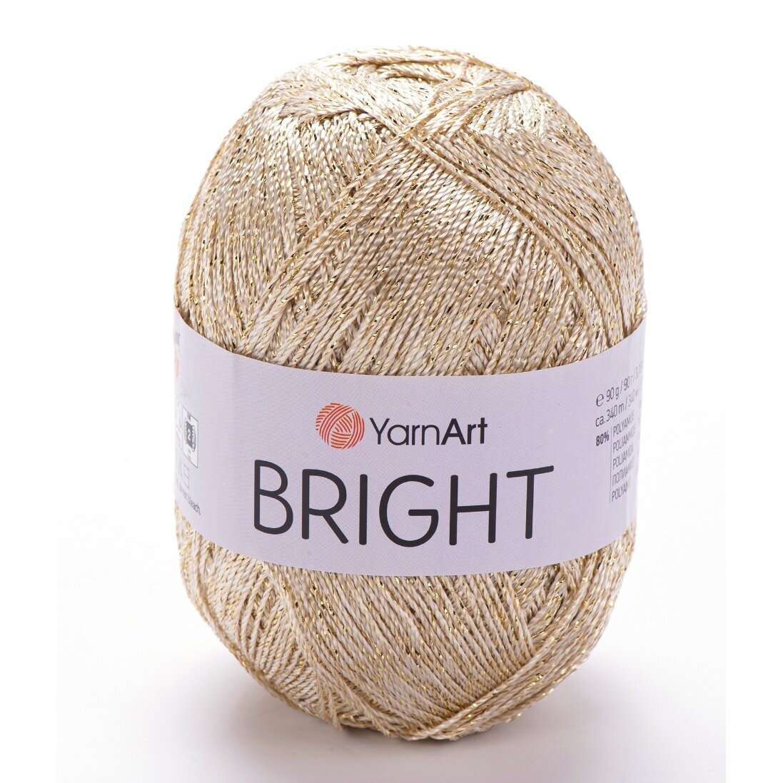 YarnArt Bright, 90g., 340m. YarnArt Bright, 90g., 340m.