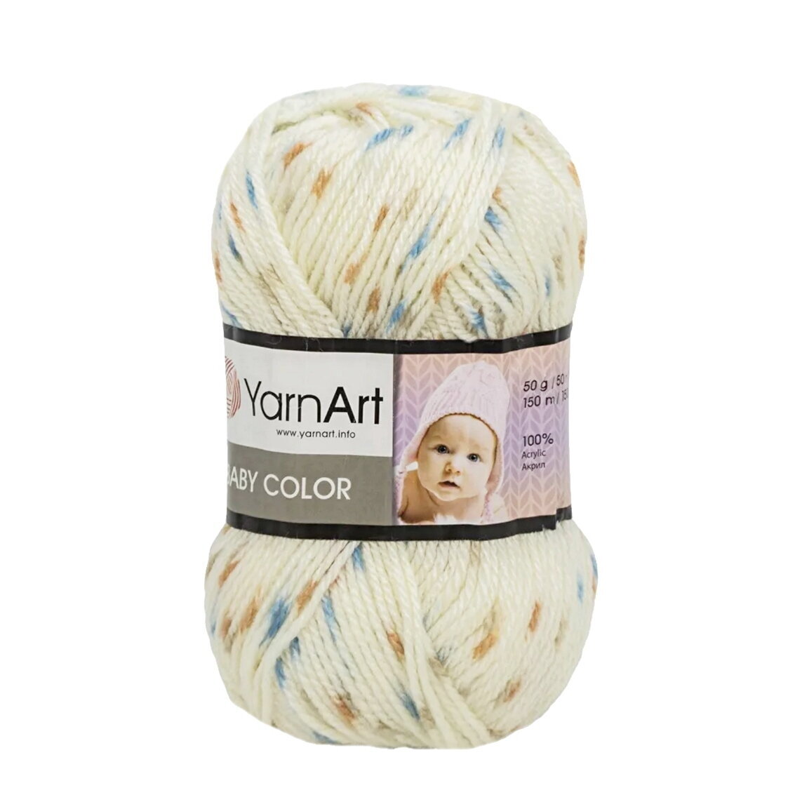 YarnArt Baby Color, 50g., 150m.