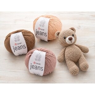 YarnArt Jeans lõng amigurumi, heegeldamise ja kudumise jaoks