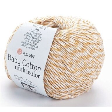 YarnArt Baby Cotton Multicolor, 50g., 165m.