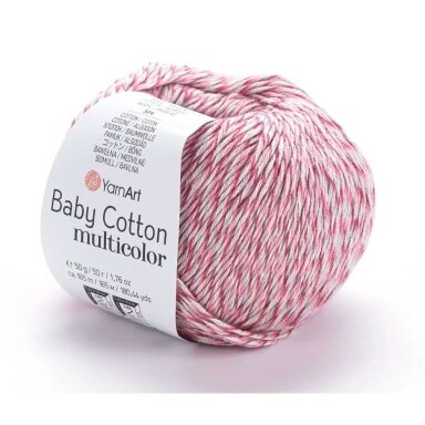 YarnArt Baby Cotton Multicolor, 50g., 165m.