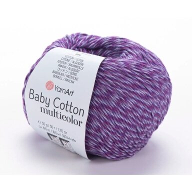 YarnArt Baby Cotton Multicolor, 50g., 165m.
