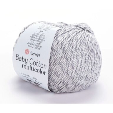 YarnArt Baby Cotton Multicolor, 50g., 165m.