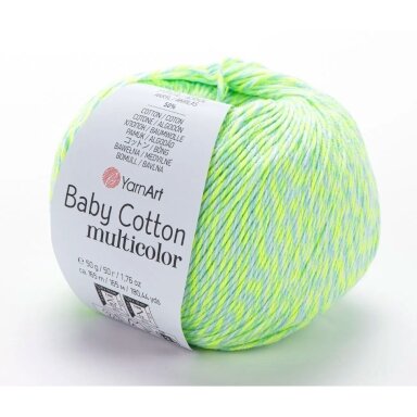 YarnArt Baby Cotton Multicolor, 50g., 165m.