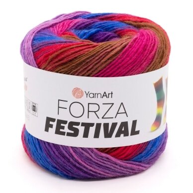YarnArt Forza Festival, 100g., 420m. YarnArt Forza Festival, 100g., 420m.