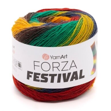 YarnArt Forza Festival, 100g., 420m. YarnArt Forza Festival, 100g., 420m.