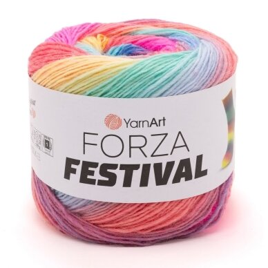YarnArt Forza Festival, 100g., 420m. YarnArt Forza Festival, 100g., 420m.