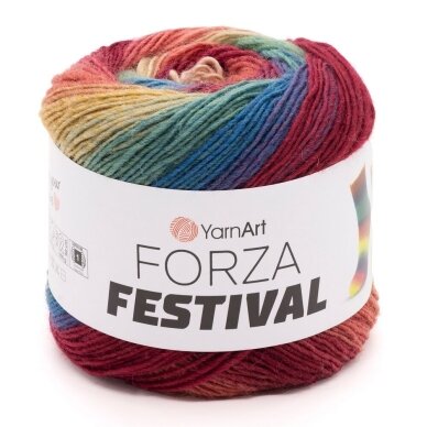 YarnArt Forza Festival, 100g., 420m. YarnArt Forza Festival, 100g., 420m.