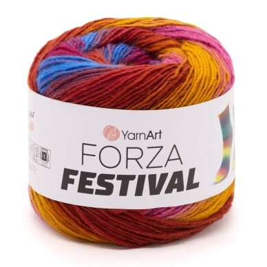 YarnArt Forza Festival, 100g., 420m. YarnArt Forza Festival, 100g., 420m.