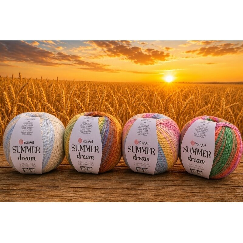 YarnArt Summer Dream, 100g., 350m. 3 YarnArt Summer Dream, 100g., 350m. 3
