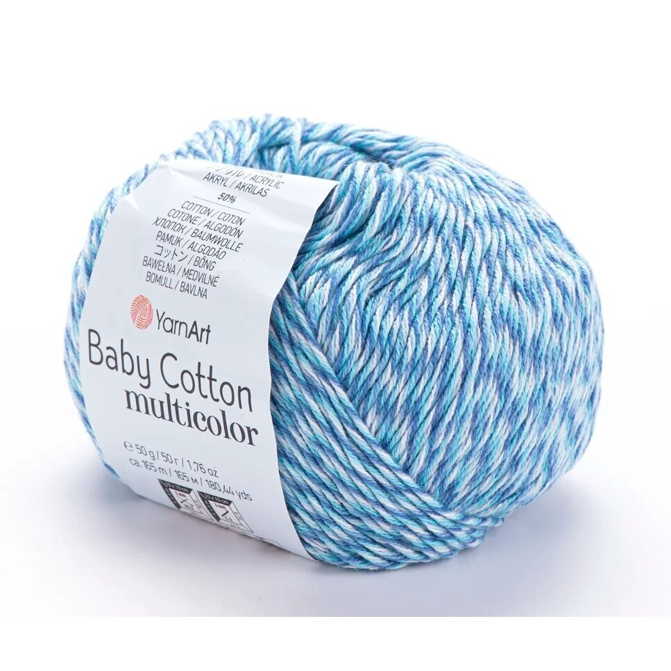 YarnArt Baby Cotton Multicolor, 50g., 165m. YarnArt Baby Cotton Multicolor, 50g., 165m.